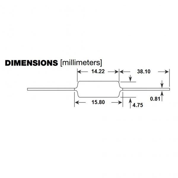 HART Resistor Dimensions