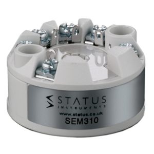 HART In Head Temperature Transmitter Puck Status SEM310
